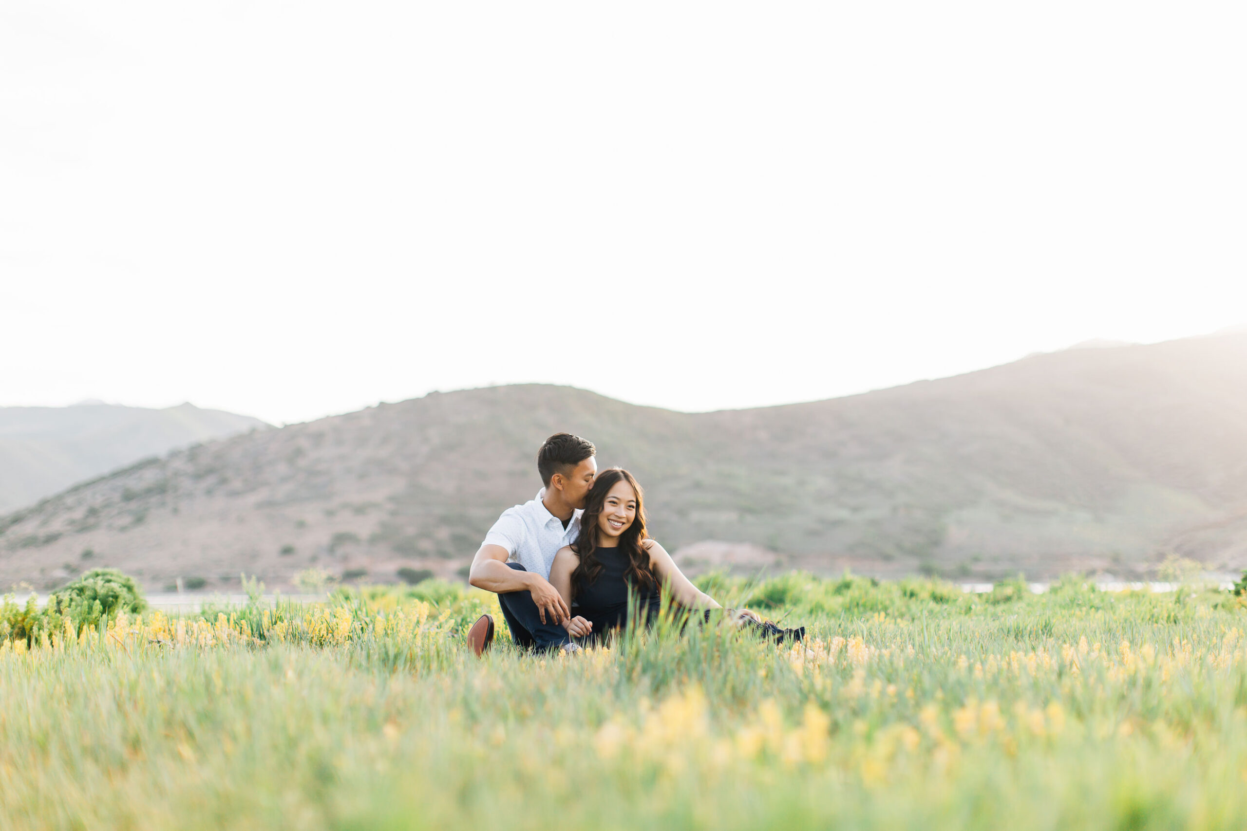 Use your engagement photos as a time to test your hair and makeup, making sure you like everything for the big day. Wedding prep Provo SLC Utah county #Engagementphotos #kaileematsumuraphotography #Engagementinspo #utahengagementphotography #SLCengagementphotographer