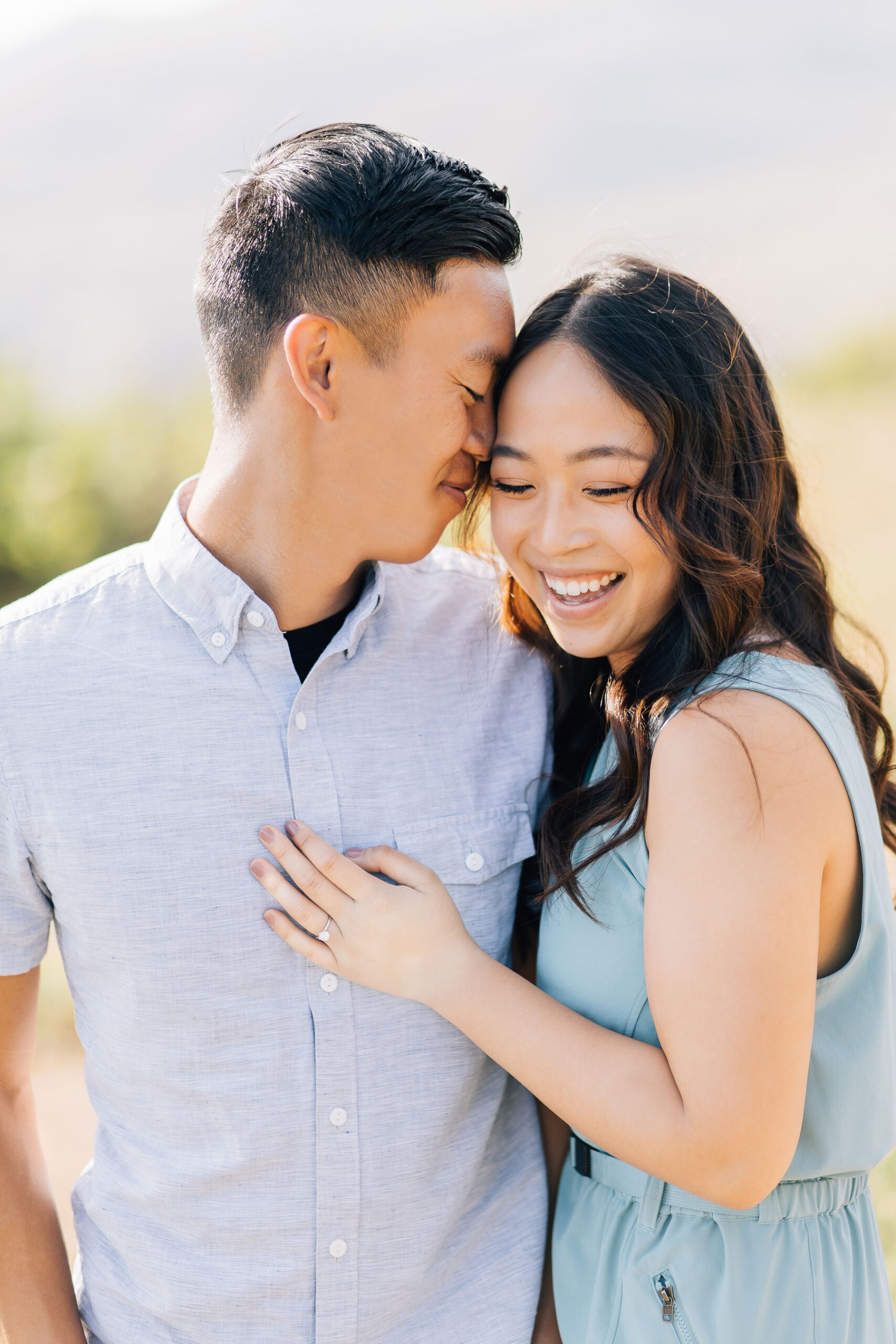 Use your newly taken engagement photos to send with your invite or to decorate your wedding celebration. Engagement photos use Salt Lake City Utah #Engagementphotos #kaileematsumuraphotography #Engagementinspo #utahengagementphotography #utahengagementphotographer 

