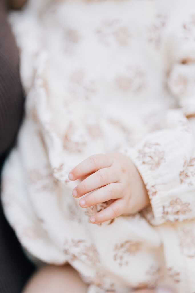 Toddler girl hand detail photo. Salt Lake City Family Photographer

